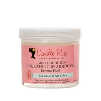 Camille Rose Mint Condition Nourishing Braiding Gel Extreme Hold 355ml